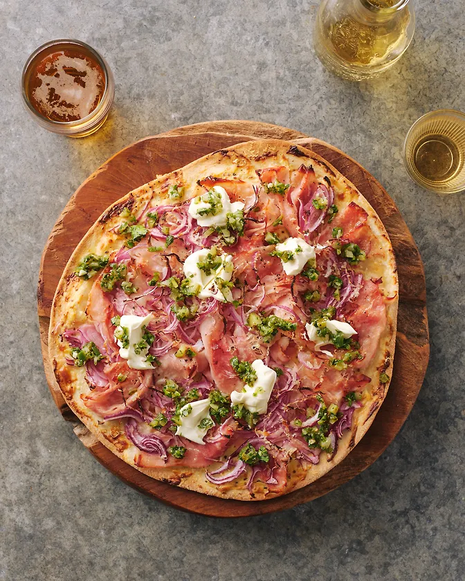 Quick homemade flatbread